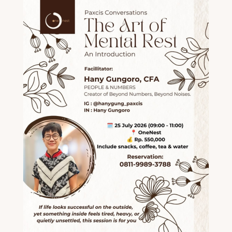 THE ART OF MENTAL REST - AN INTRODUCTION 25 JULY 2026