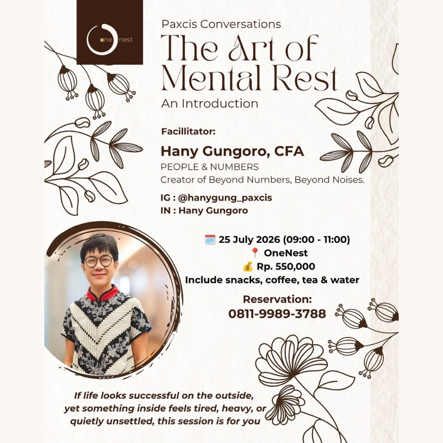 THE ART OF MENTAL REST - AN INTRODUCTION 25 JULY 2026